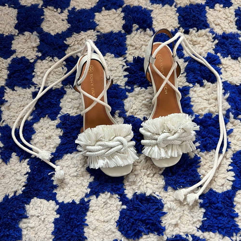 Tory Burch Rope Ankle Strap Sandal